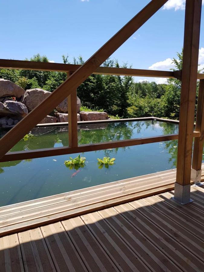 Les Nuits Insolites De La Mothe - Hebergement En Bulle Ou Tiny House Avec Spa Privatif Outremecourt Buitenkant foto