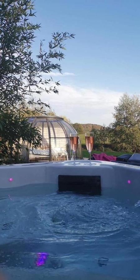 Les Nuits Insolites De La Mothe - Hebergement En Bulle Ou Tiny House Avec Spa Privatif Outremecourt Buitenkant foto
